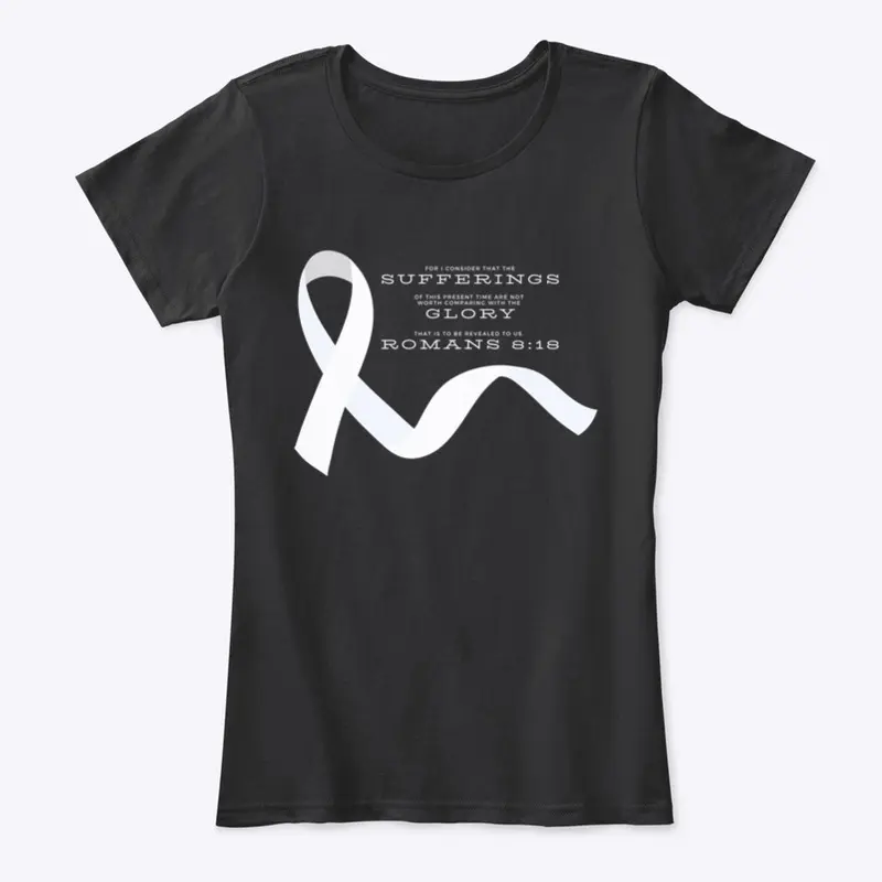 Romans 8:18 Cancer Ribbon